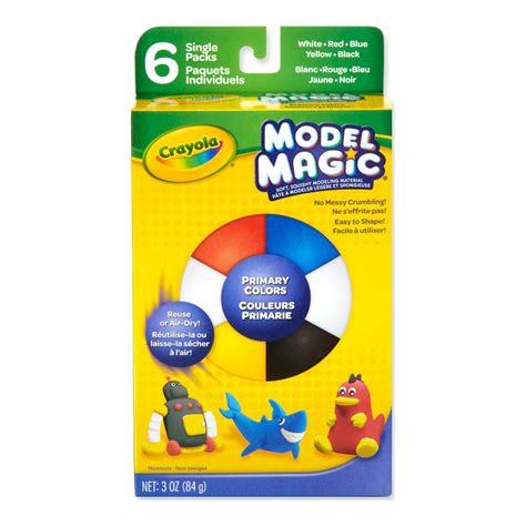 Materials used in crayola model magic